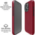 Burgundy iPhone 16 Pro Magsafe Impact Case